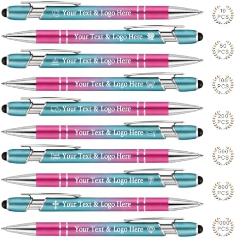 100PCS Personalized Pens Bulk