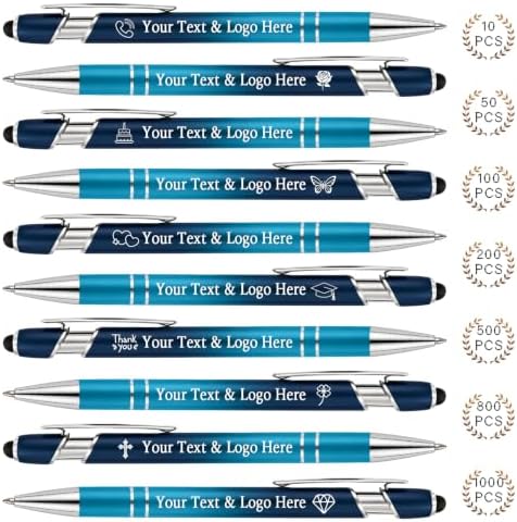 100PCS Personalized Pens Bulk
