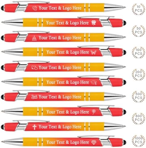 100PCS Personalized Pens Bulk