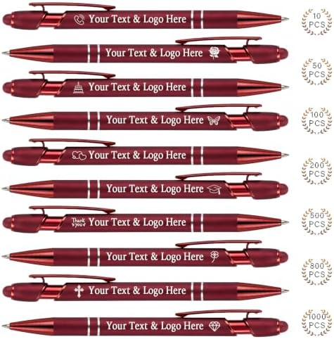 100PCS Personalized Pens Bulk