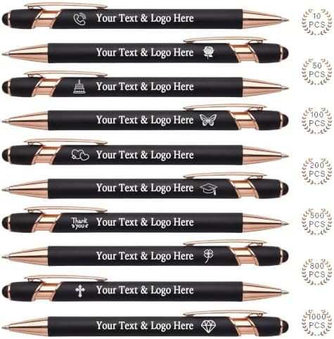 Custom Pens Bulk, Personalized Pens with Name/Logo
