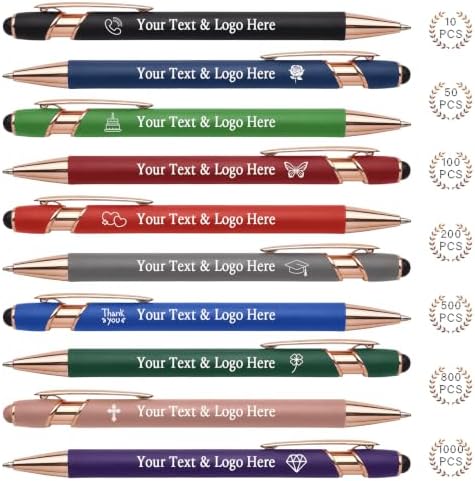 Custom Pens Bulk, Personalized Pens with Name/Logo