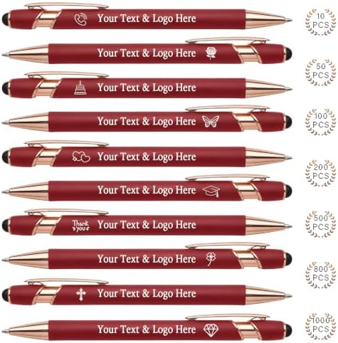 Custom Pens Bulk, Personalized Pens with Name/Logo