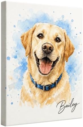 Custom Pet Portrait from Your Photo