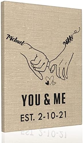 Holding Hand Framed Canvas