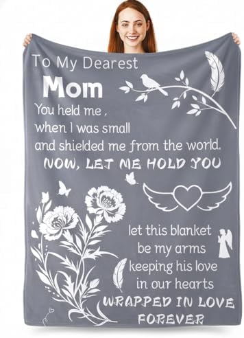 Memorial Blanket for Loss of Husband