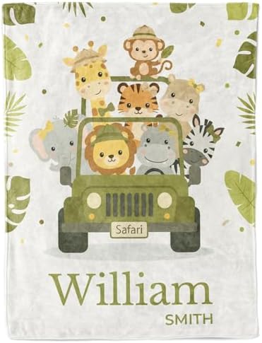 Personalized Baby Blanket for Girls