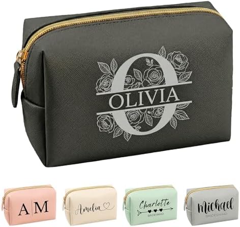 Personalized Makeup Bag for Wedding Gifts