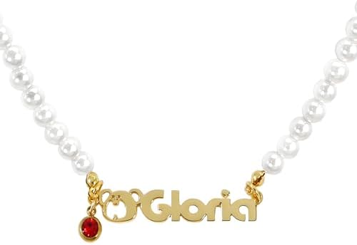 Personalized Pearl Name Necklace for Women