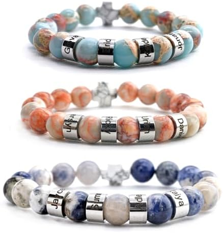 Personalized Stone Beads Bracelet for Women